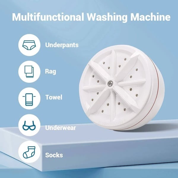 Portable Ultrasonic Washing Machine