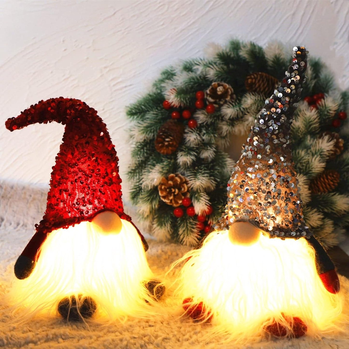 Holiday Present -Christmas Gnome Light