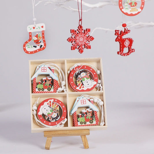 🎁Christmas Wooden Hanging Ornaments🔔