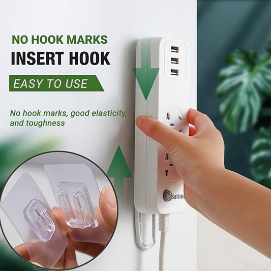 Transparent Double-sided Adhesive Wall Hooks