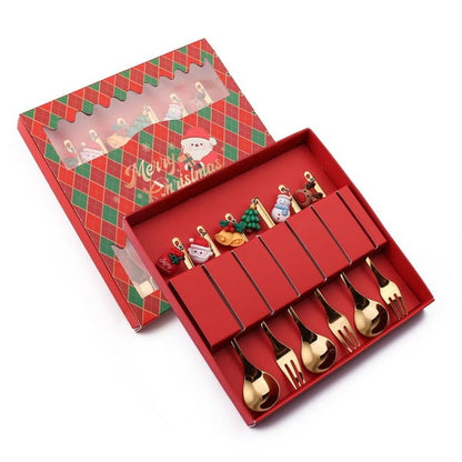 🎄Christmas Cutlery Set🍴🥄-Enhance Your Holiday Dining