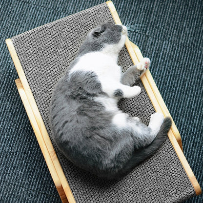 Corrugated Cat Scratching Board Purrfect Lounge