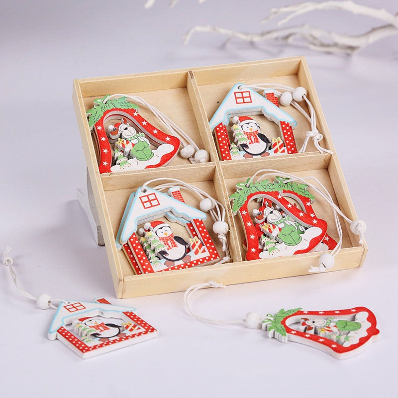 🎁Christmas Wooden Hanging Ornaments🔔