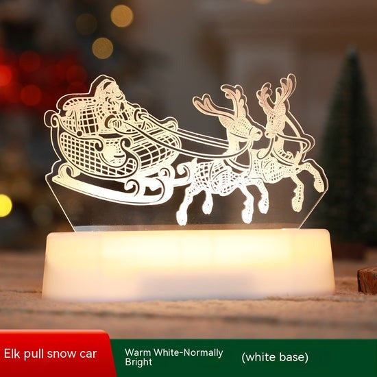 Acrylic Christmas Decoration Lamp