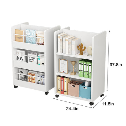 Bookshelf, Bookcase Shelf Storage Organizer, Modern Book Shelf