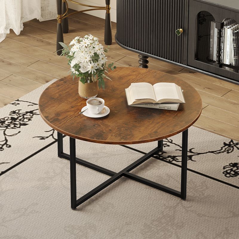 round_coffee_table_modern_industrial_center_table_wood_metal_1