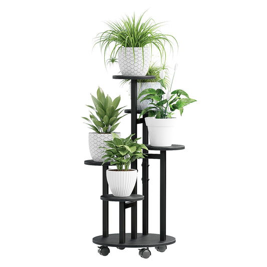 Flower Pot Stand Vertical Stepped Decorative Flower Stand